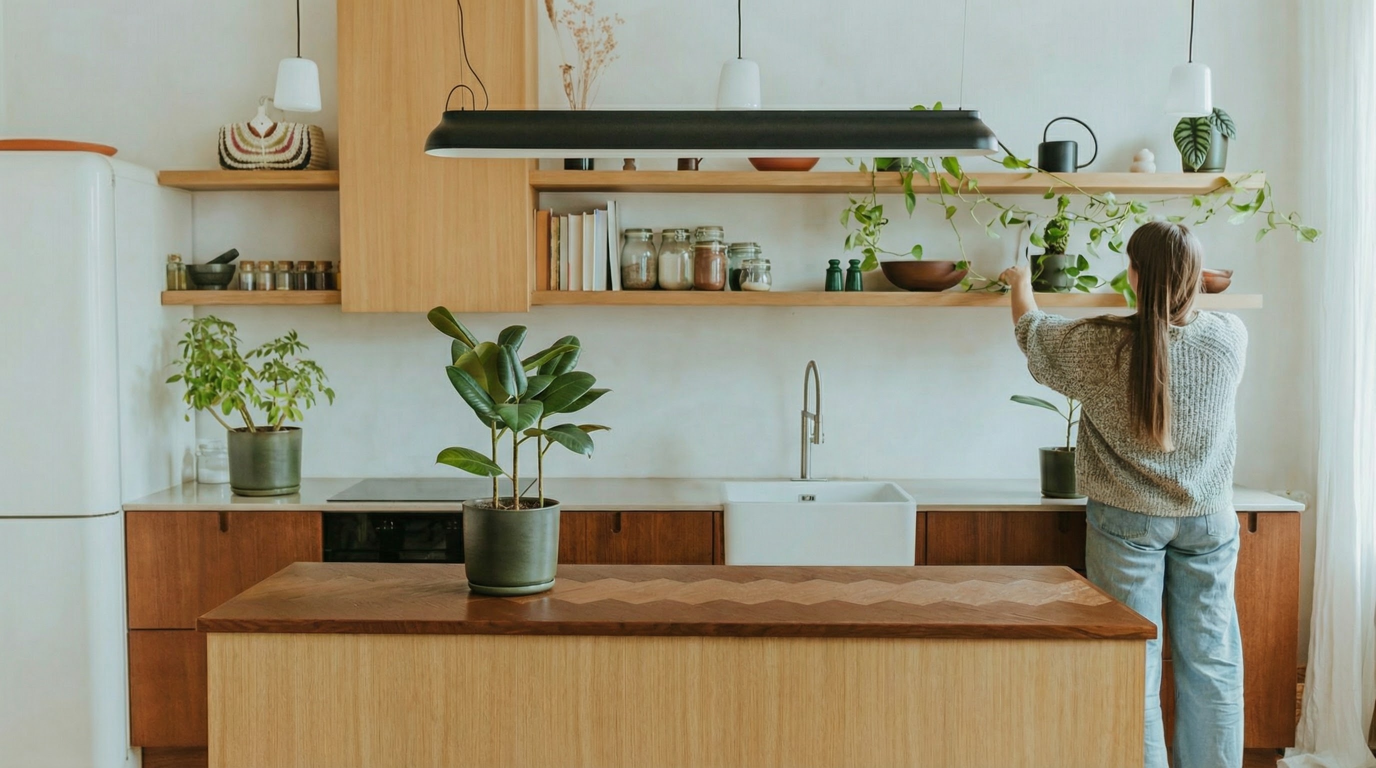 Clean modern kitchen