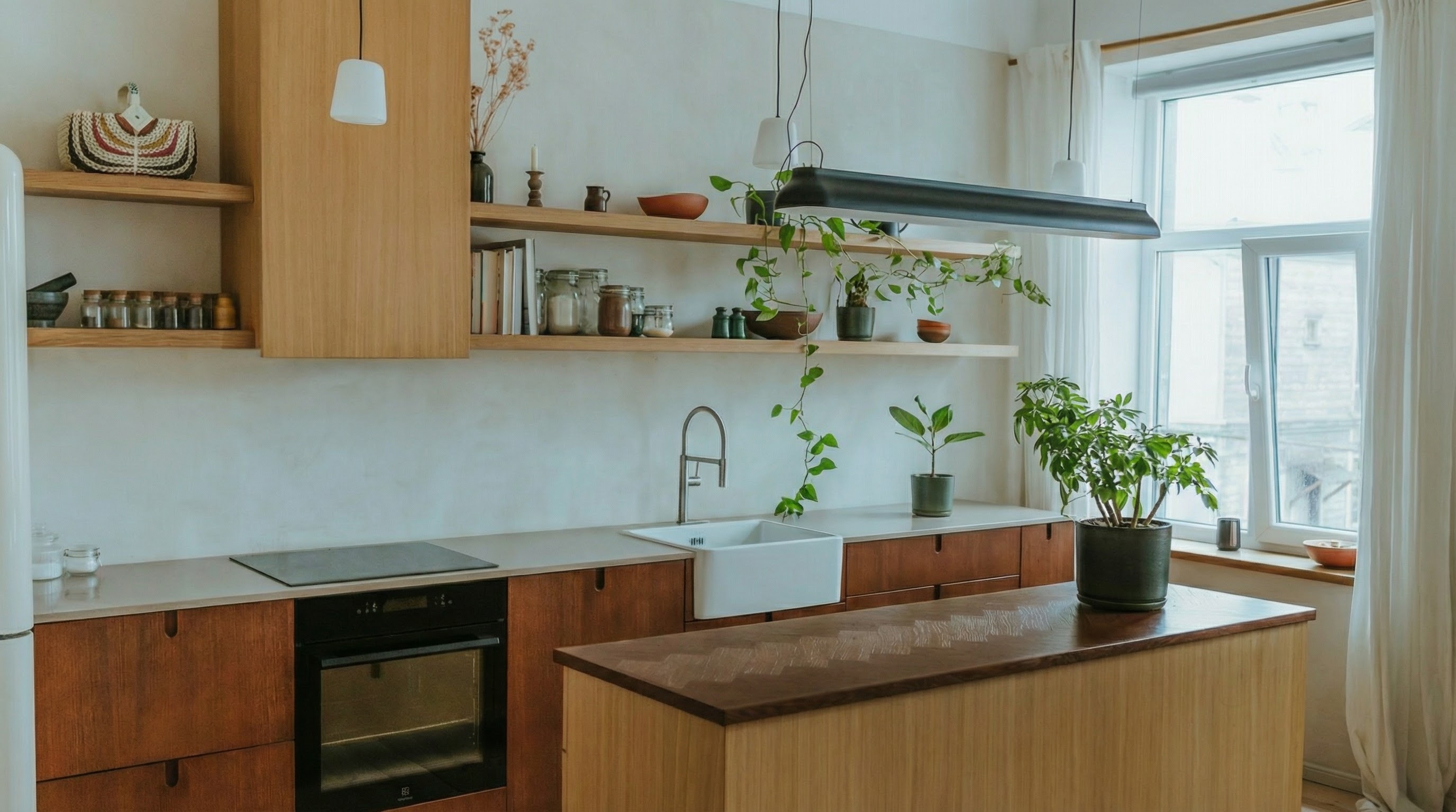 Clean bright home interior